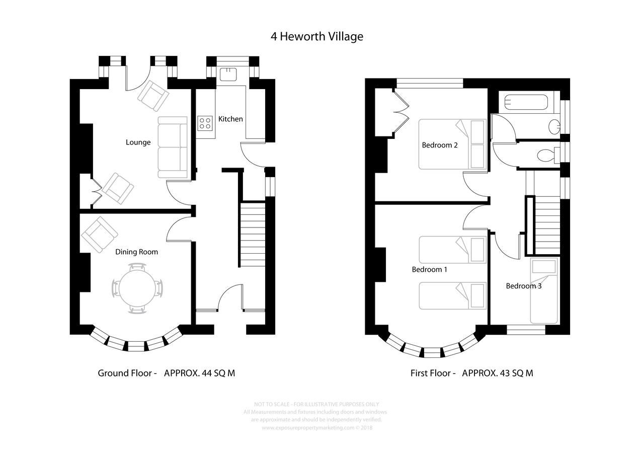 City Apartments - 4 Heworth Village - 3 Bed House York Exterior photo